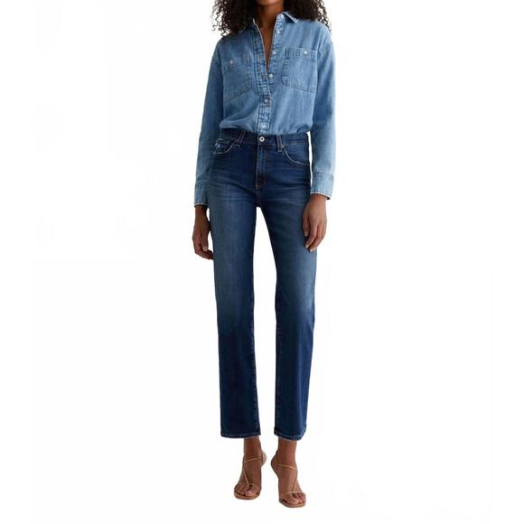 NEW AG JEANS brinley crop in 7 years lajolla - Picture 1 of 1